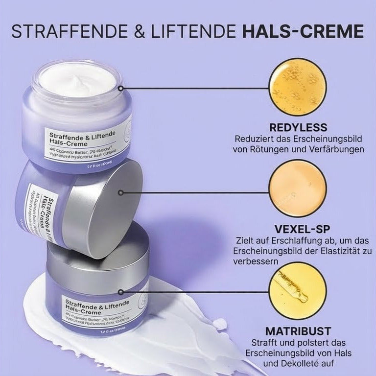 Norea Beauty - Straffende und liftende Halscreme